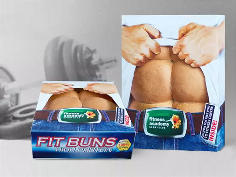 日本面包紙盒包裝設(shè)計---吃完后一定會長出來六塊腹肌！