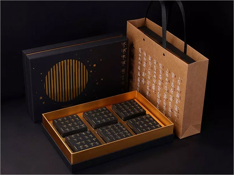 書法月餅禮盒包裝設(shè)計，吃的不是月餅，吃的是文化