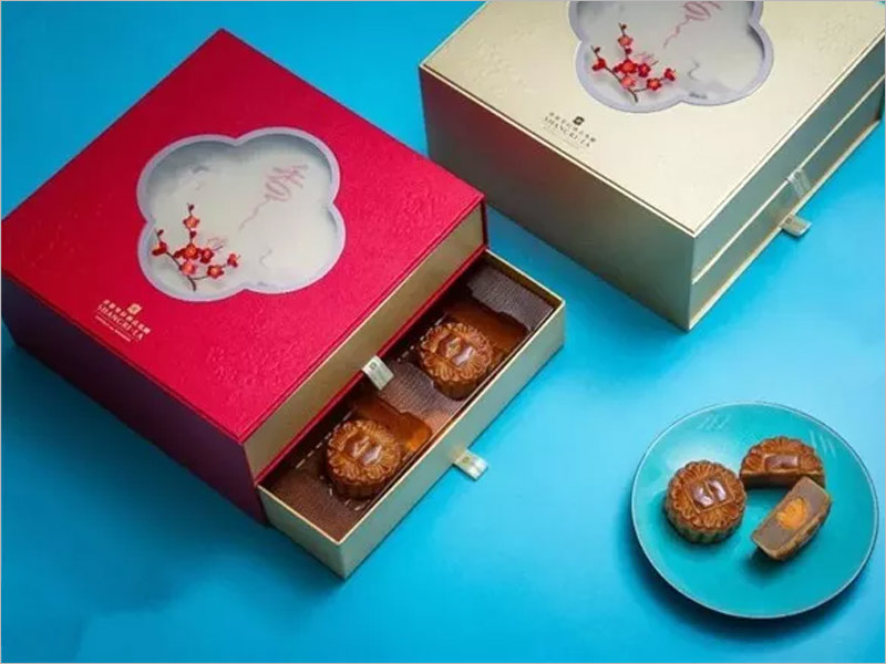 香格里拉酒店月餅禮盒包裝設(shè)計，顏值擔(dān)當(dāng)送禮佳品