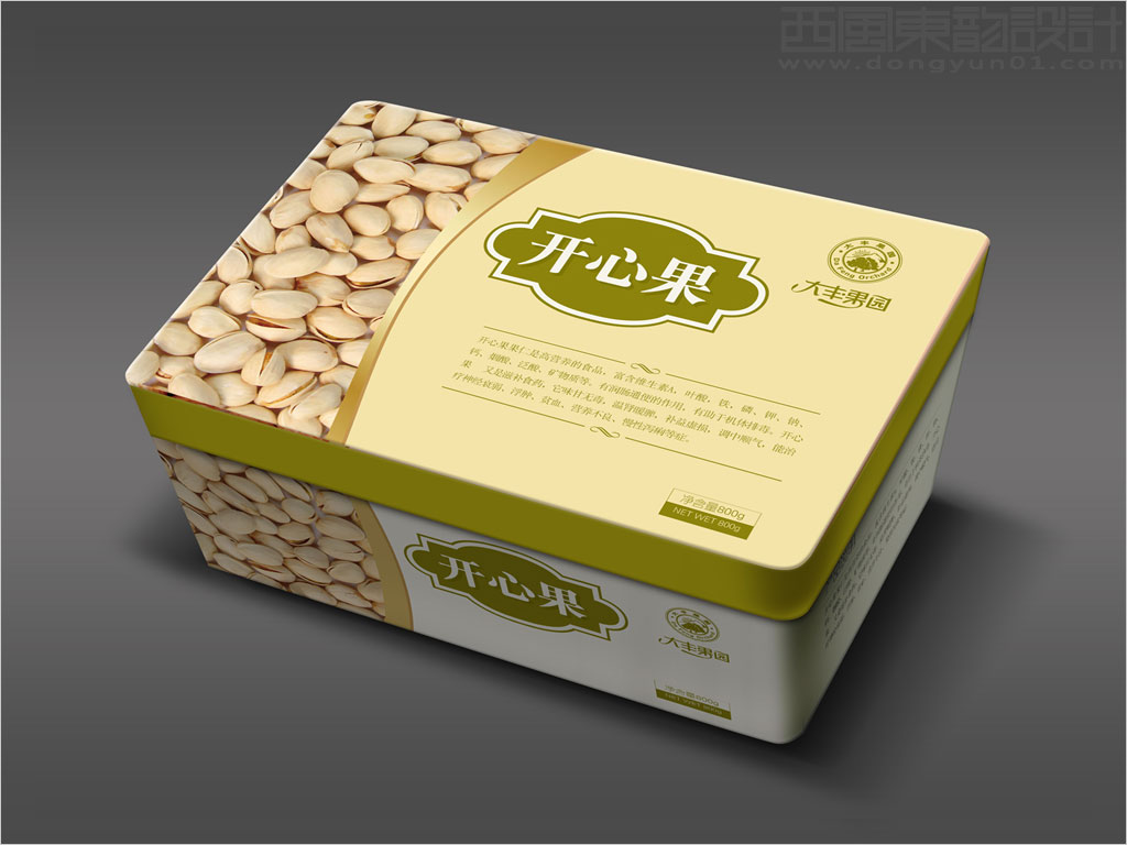 北京鵬力達(dá)食品有限公司大豐果園開(kāi)心果包裝設(shè)計(jì)