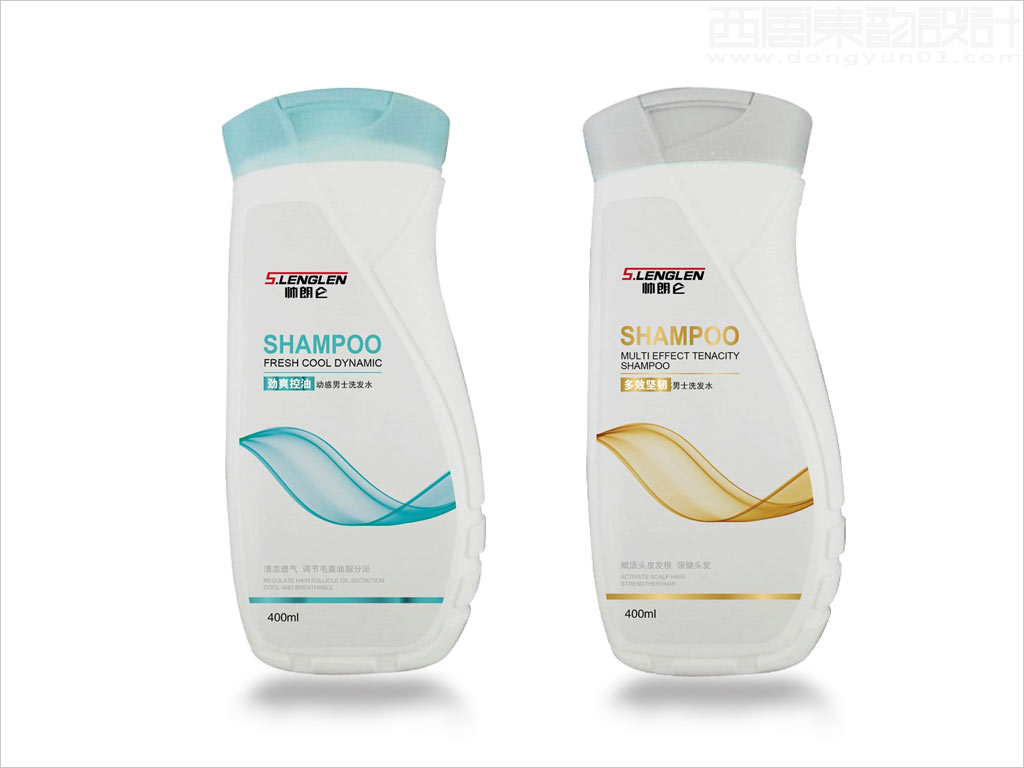 北京勝嬌翔日化用品有限公司帥朗侖男士洗發(fā)水日化用品包裝設計