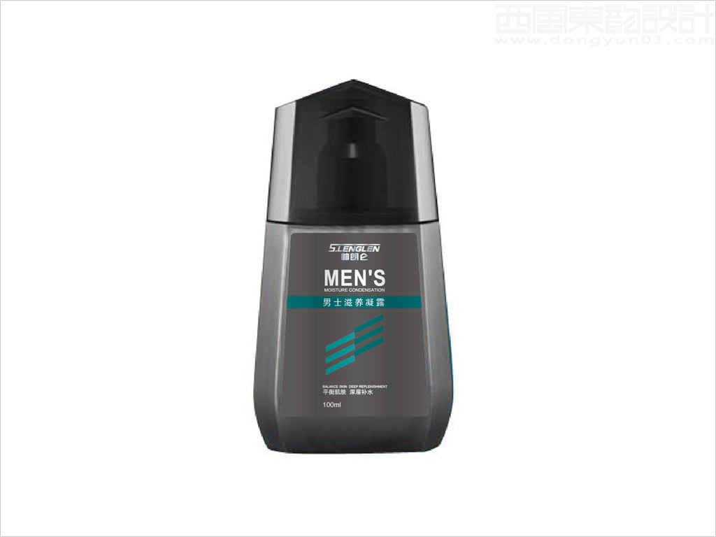 北京勝嬌翔日化用品有限公司帥朗侖男士保濕滋養(yǎng)凝霜化妝品包裝設計