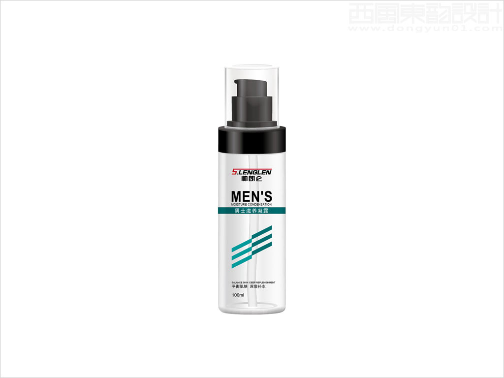 北京勝嬌翔日化用品有限公司帥朗侖男士保濕滋養(yǎng)凝霜化妝品包裝設計