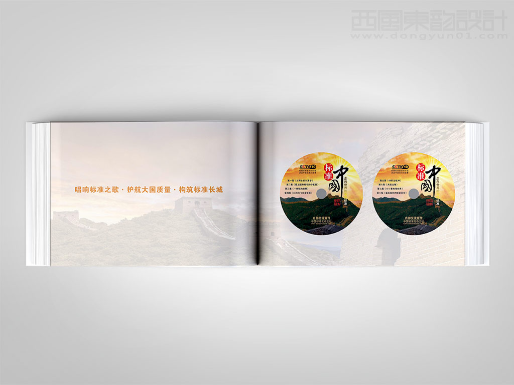 《中國(guó)標(biāo)準(zhǔn)化》雜志社標(biāo)準(zhǔn)中國(guó)光盤(pán)封面設(shè)計(jì)