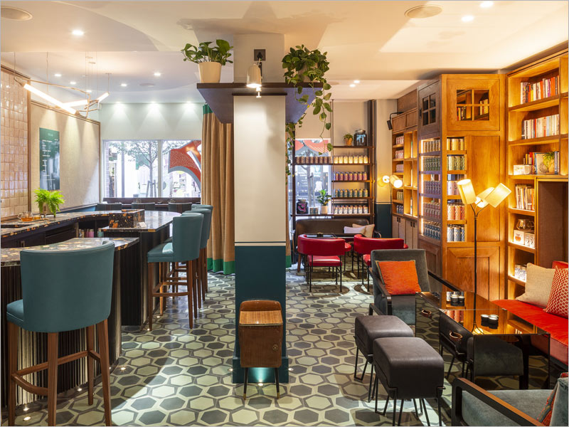 孟加拉國Teatulia茶葉店面內部環(huán)境設計圖片