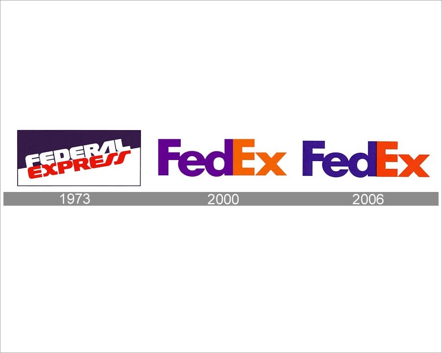 FedEx美國聯(lián)邦快遞重新優(yōu)化標(biāo)志設(shè)計