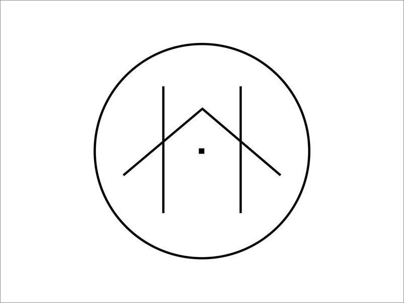 Modern scandivanian 幾何形logo設計案例