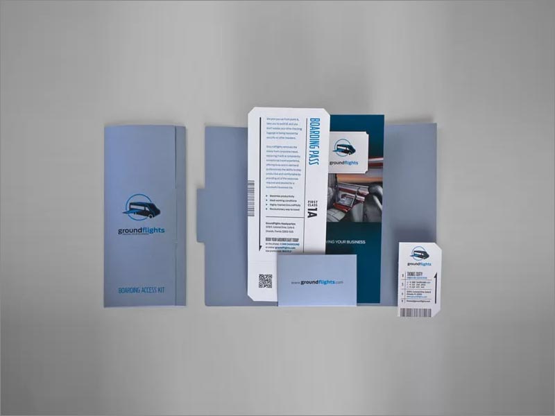 Groundflights的產(chǎn)品宣傳畫冊設計案例