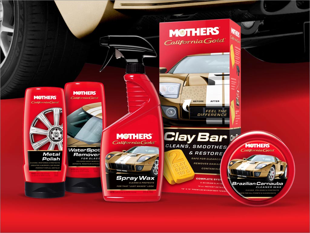 美國MOTHERS汽車美容護理產(chǎn)品包裝設計