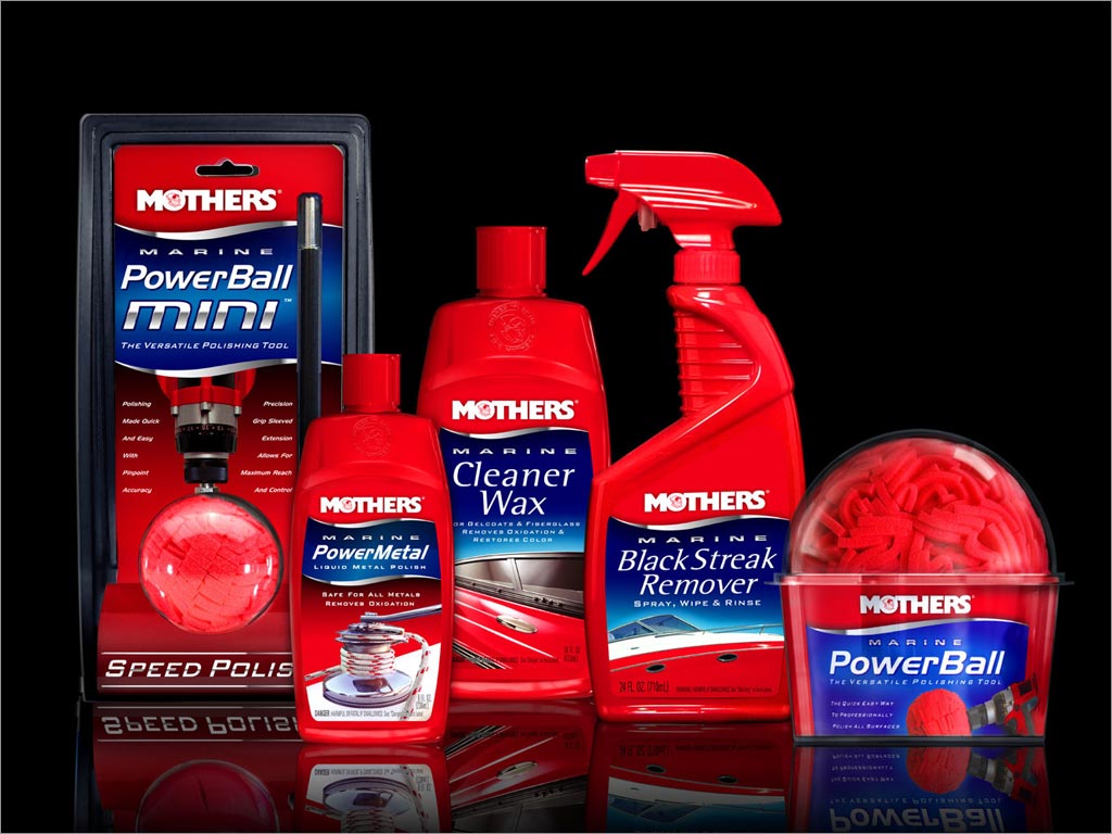 美國MOTHERS汽車美容護理產(chǎn)品包裝設計