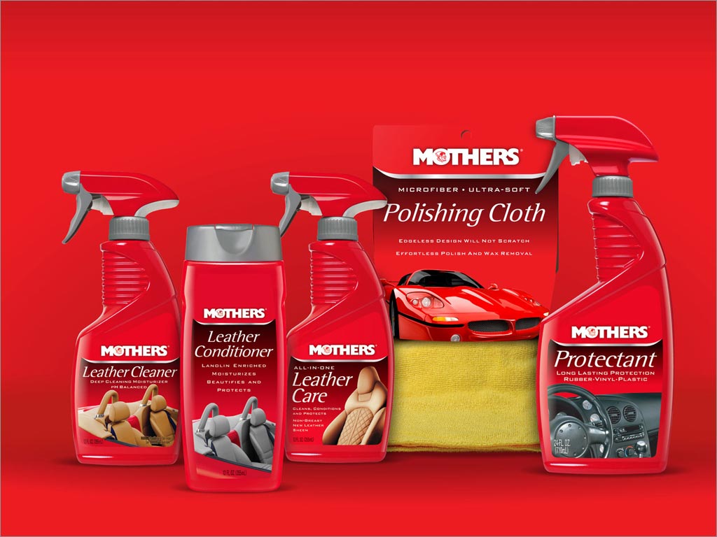 美國MOTHERS汽車美容護理產(chǎn)品包裝設計