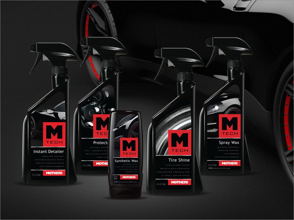 美國MOTHERS汽車美容護理產(chǎn)品包裝設計