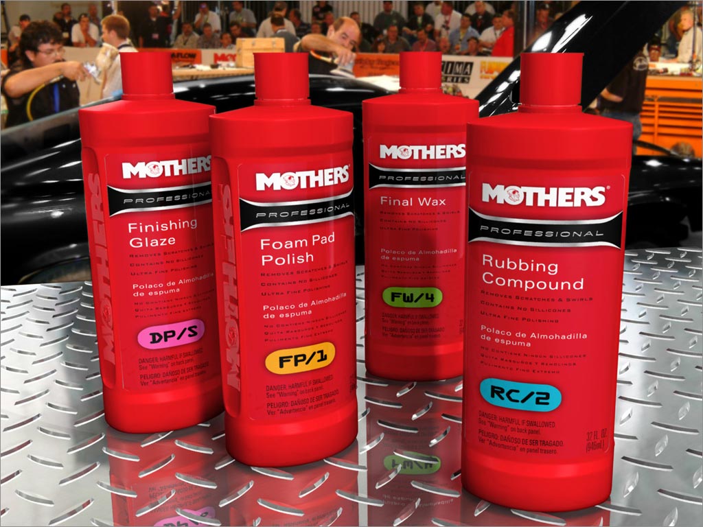 美國MOTHERS汽車美容護理產(chǎn)品包裝設計