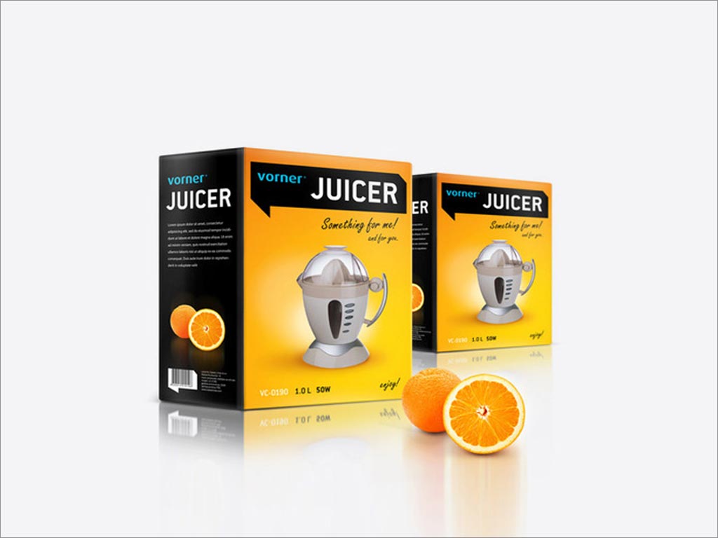 VORNER 榨汁機(jī)包裝設(shè)計