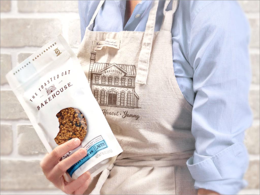 美國帶來懷舊之情的面包食品包裝設(shè)計(jì)