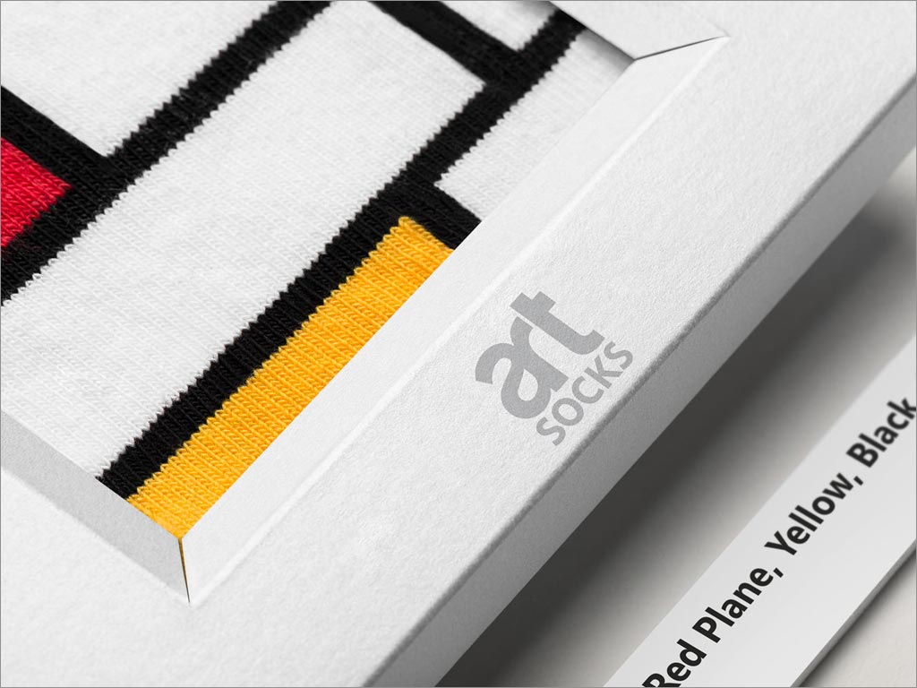 Artocks襪子包裝設(shè)計(jì)局部特寫(xiě)