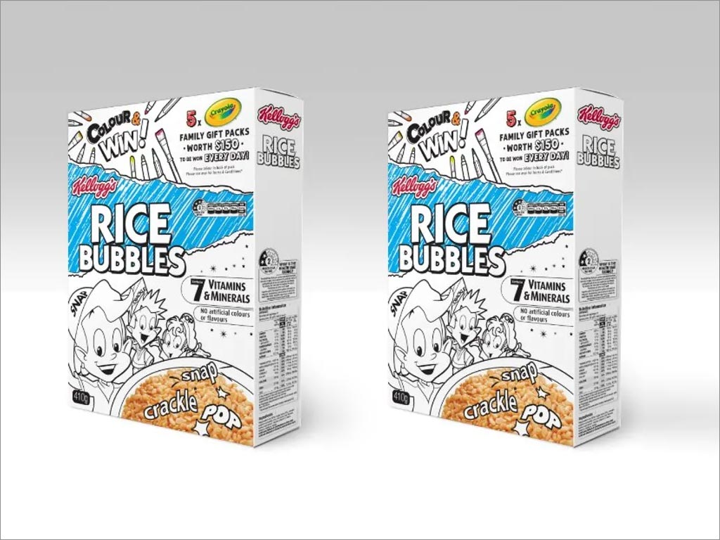 Kellogg's充滿童趣的嬰兒食品包裝設(shè)計
