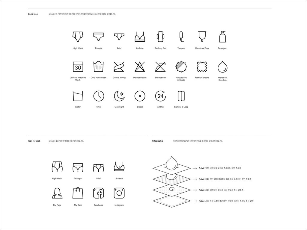 韓國Vivevive內(nèi)衣品牌標(biāo)識圖形設(shè)計(jì)