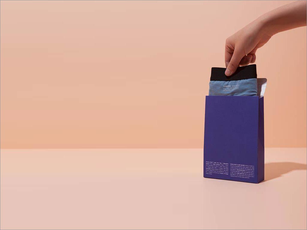 韓國Vivevive內(nèi)衣包裝盒設(shè)計(jì)之開盒照片
