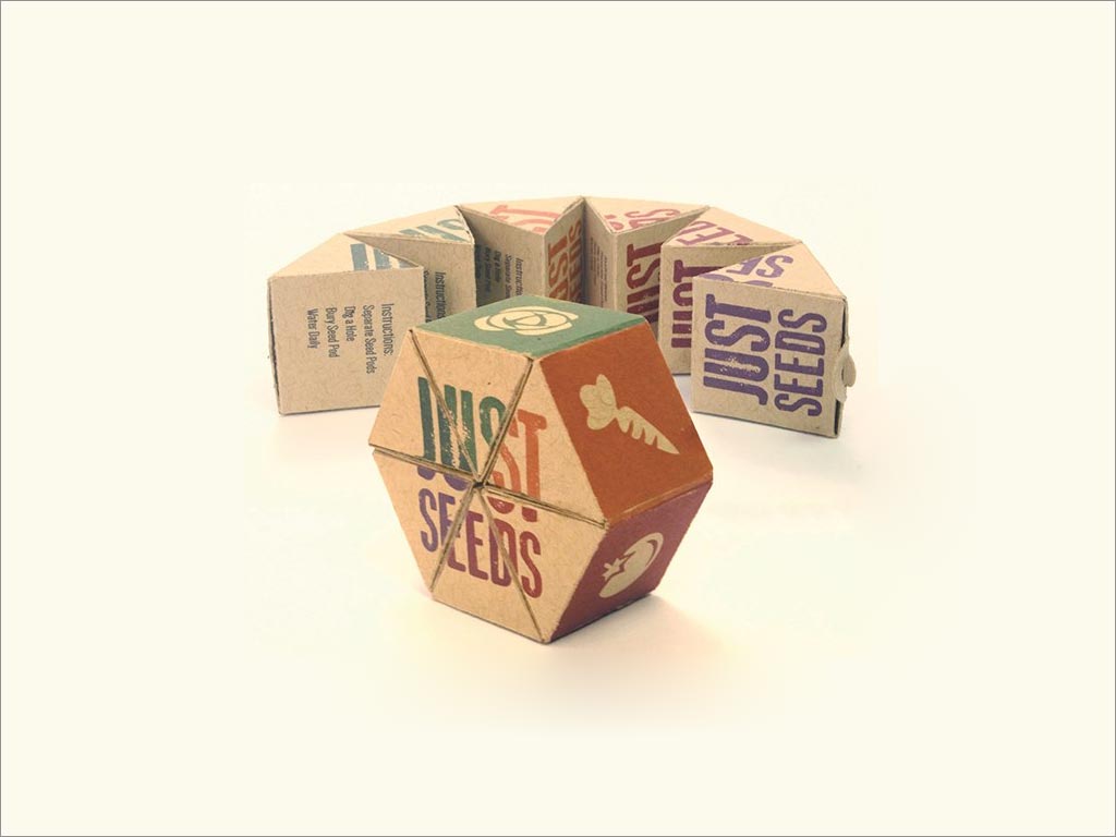 讓我們從這個(gè)有趣的異形形種子包裝設(shè)計(jì)開始。