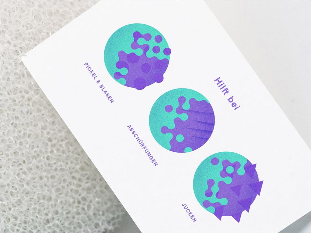 德國QiQu皮膚修復(fù)通用凝膠藥品宣傳彩頁設(shè)計