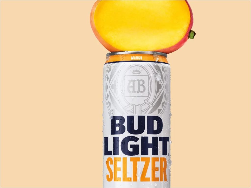 Bud Light芒果味氣泡蘇打水包裝設(shè)計