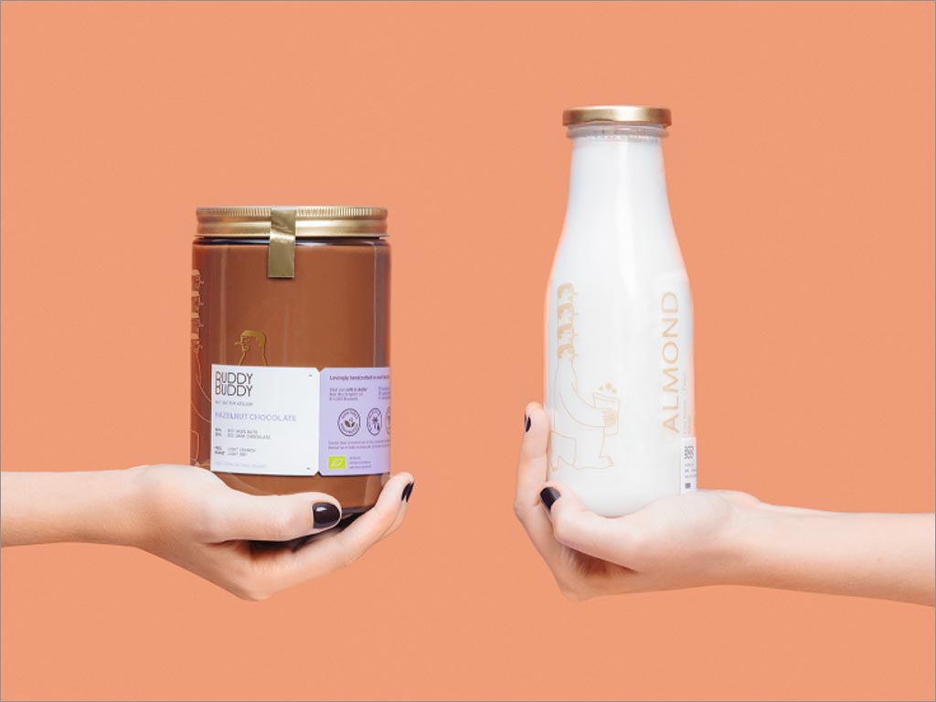 比利時Buddy Buddy堅果醬包裝設(shè)計