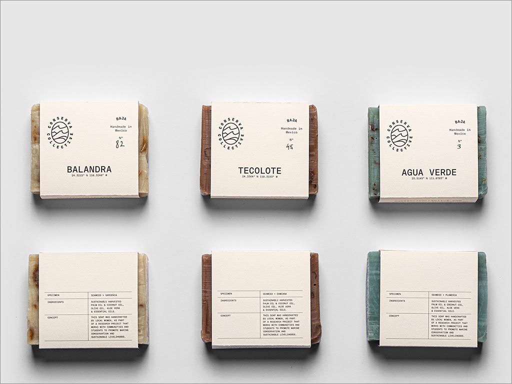 美國Conserva Collective肥皂包裝設(shè)計(jì)
