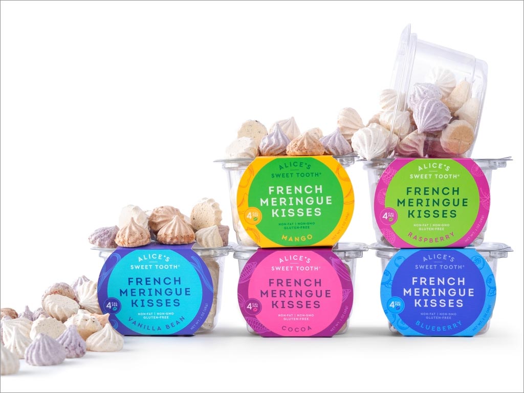 Alice’s Sweet Tooth蛋白酥皮餅包裝設(shè)計之實(shí)物照片