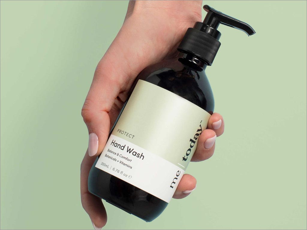 me today洗手液護(hù)膚品包裝設(shè)計