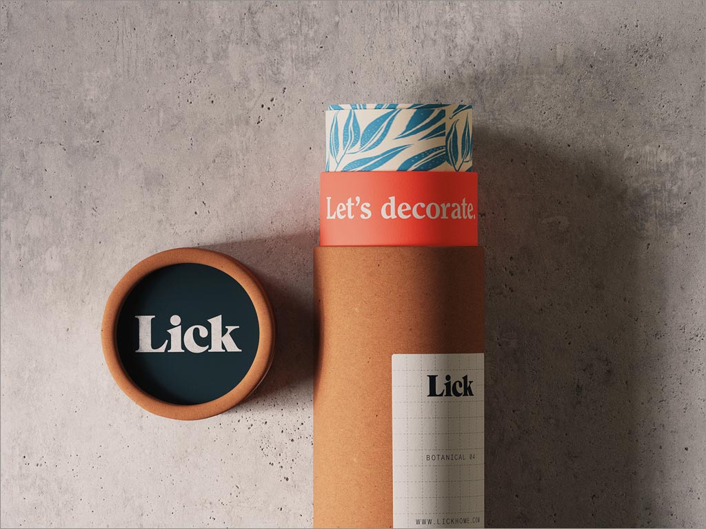 英國Lick壁紙包裝設(shè)計