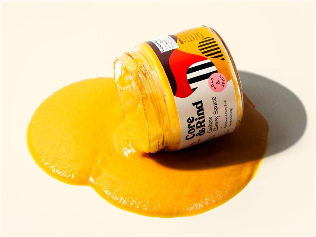 美國Core＆Rind植物性奶酪蘸料包裝設(shè)計(jì)之實(shí)物照片