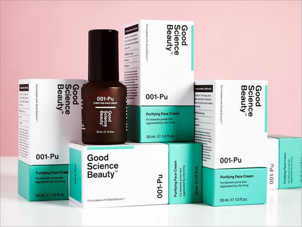 美國good science beauty護膚產(chǎn)品包裝設計