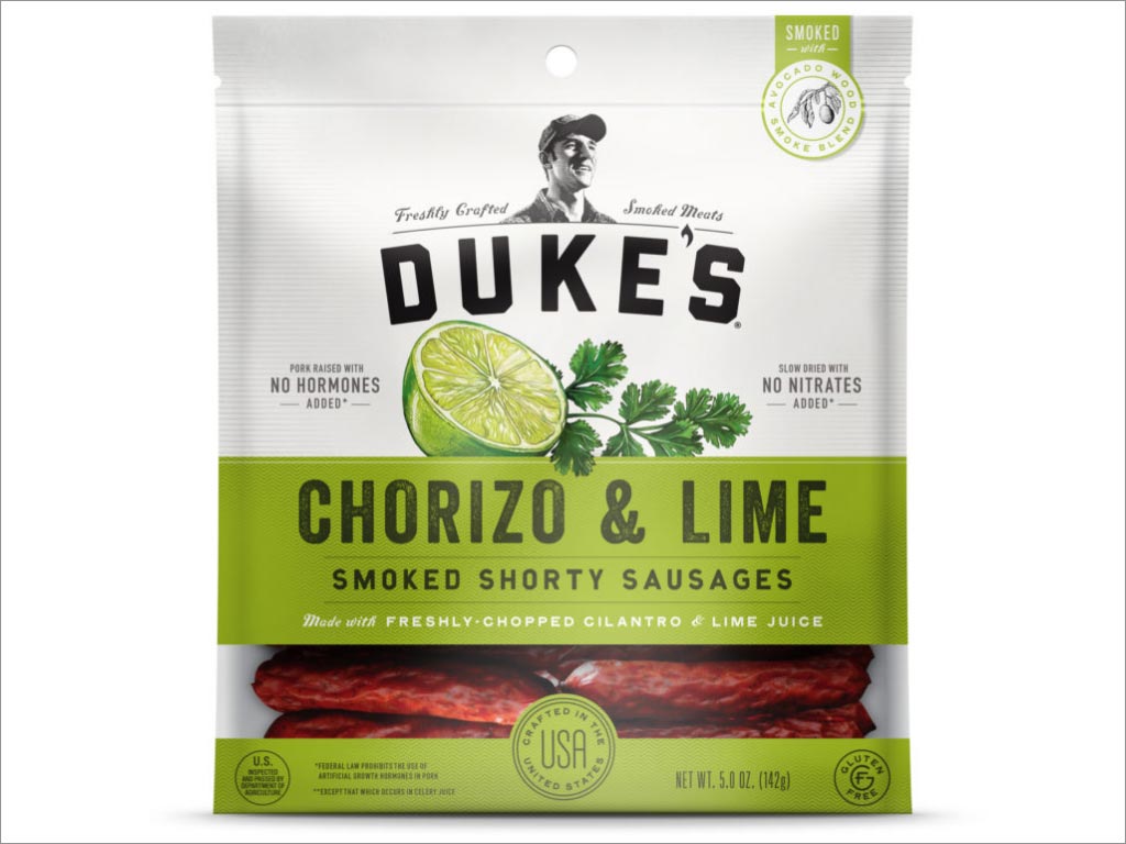 美國Duke煙熏辣香腸包裝設(shè)計(jì)