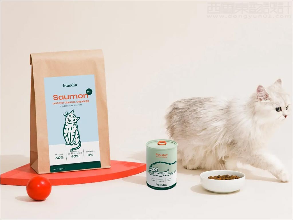 franklin寵物食品包裝設(shè)計