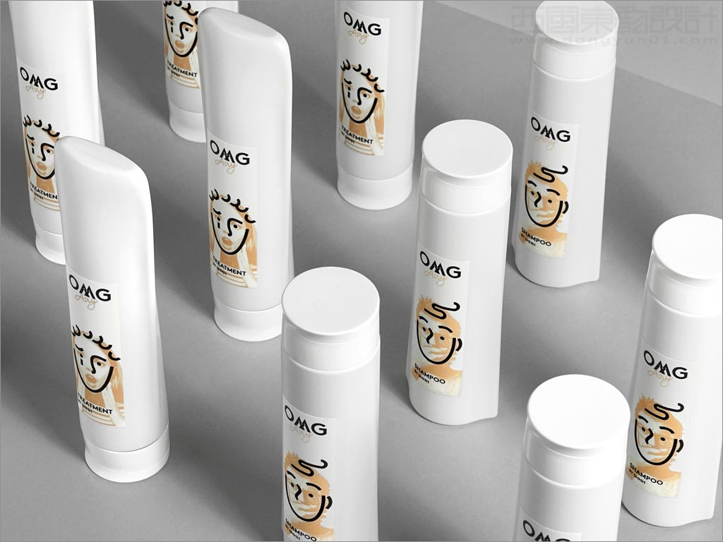 OMG護發(fā)產品日化用品包裝設計