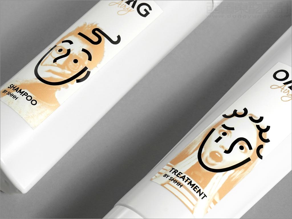 OMG護發(fā)產品日化用品包裝設計之局部特寫