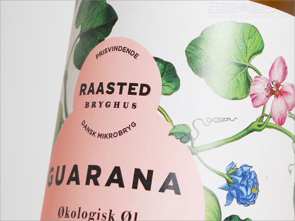 比利時(shí)Raasted Organic女性啤酒包裝設(shè)計(jì)之局部特寫