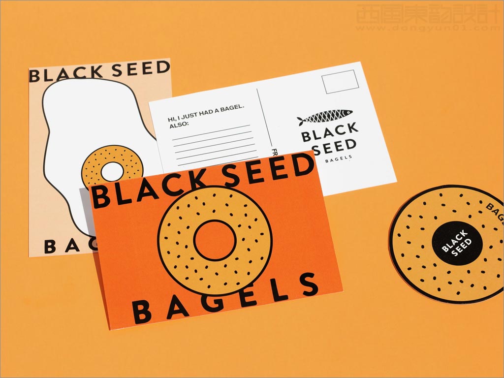 美國(guó)Black Seed Bagel食品品牌形象設(shè)計(jì)之光盤(pán)封面設(shè)計(jì)