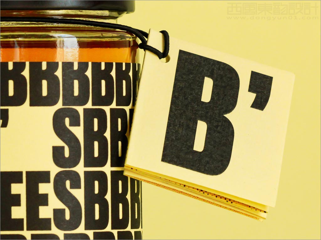 有趣的英國B's Bees蜂蜜包裝設(shè)計之局部細(xì)節(jié)展示