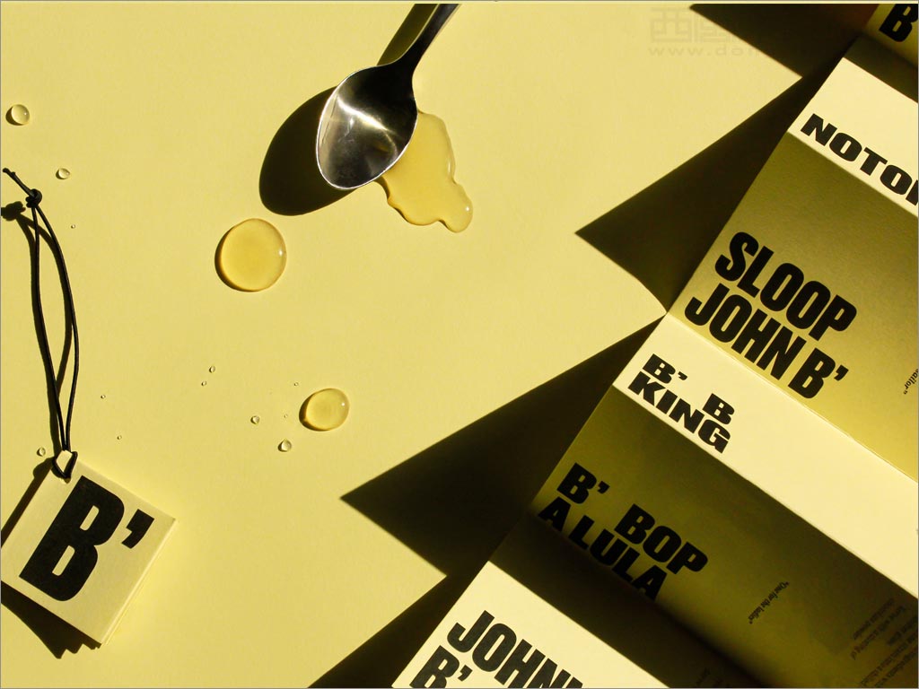 有趣的英國B's Bees蜂蜜包裝設(shè)計之局部細(xì)節(jié)展示