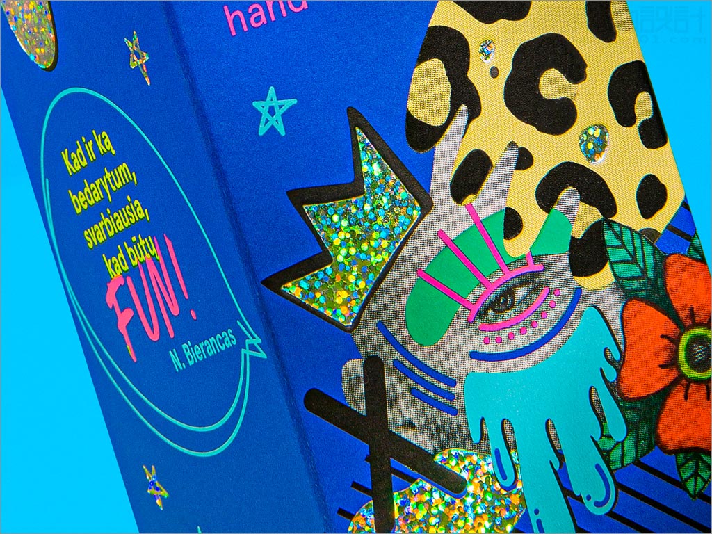 立陶宛KILIG限量版護(hù)手霜包裝盒設(shè)計(jì)之局部特寫(xiě)