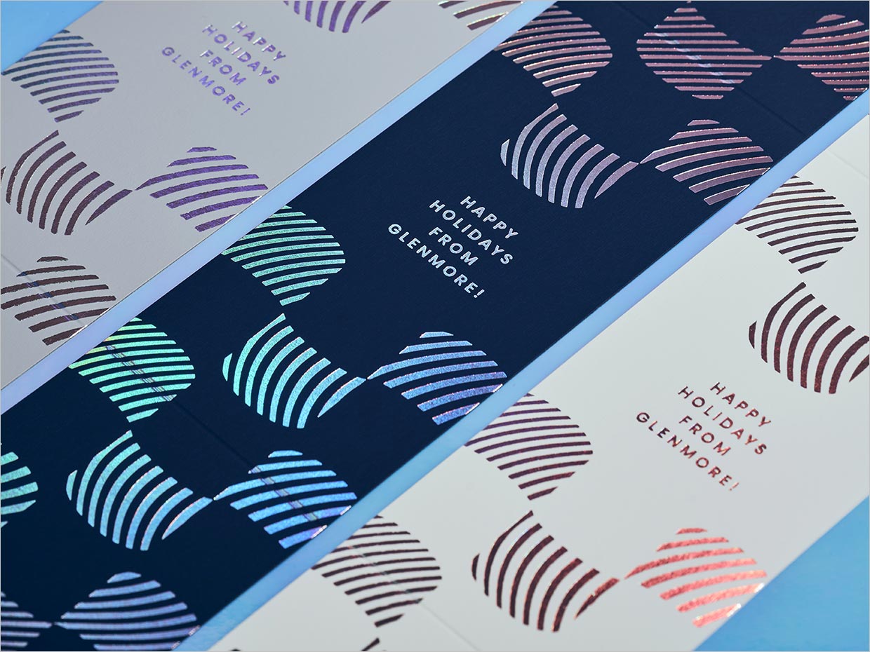 加拿大Glenmore衛(wèi)生紙包裝設(shè)計(jì)之局部燙鐳射金細(xì)節(jié)展示