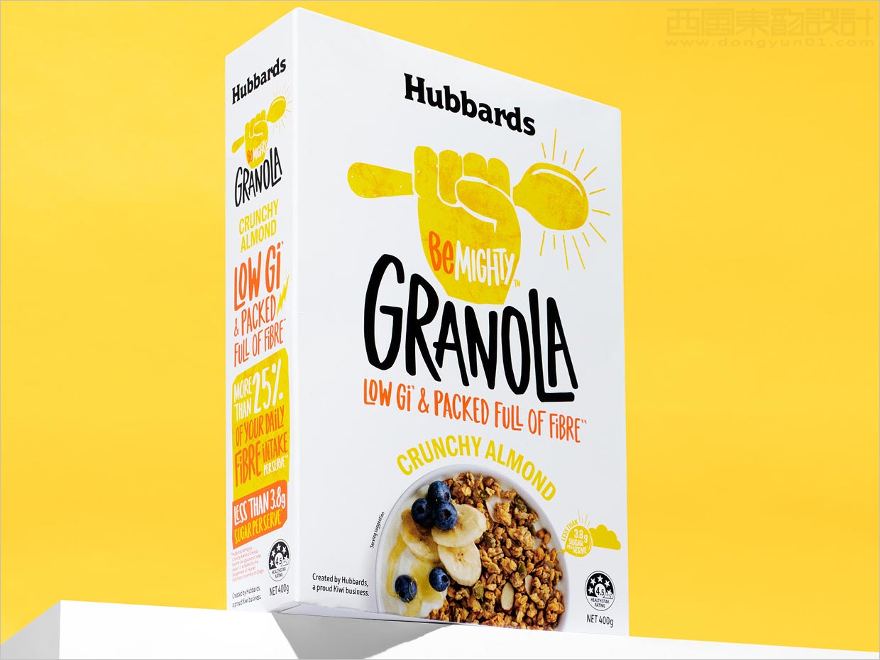 新西蘭Be Mighty谷物早餐包裝盒設(shè)計