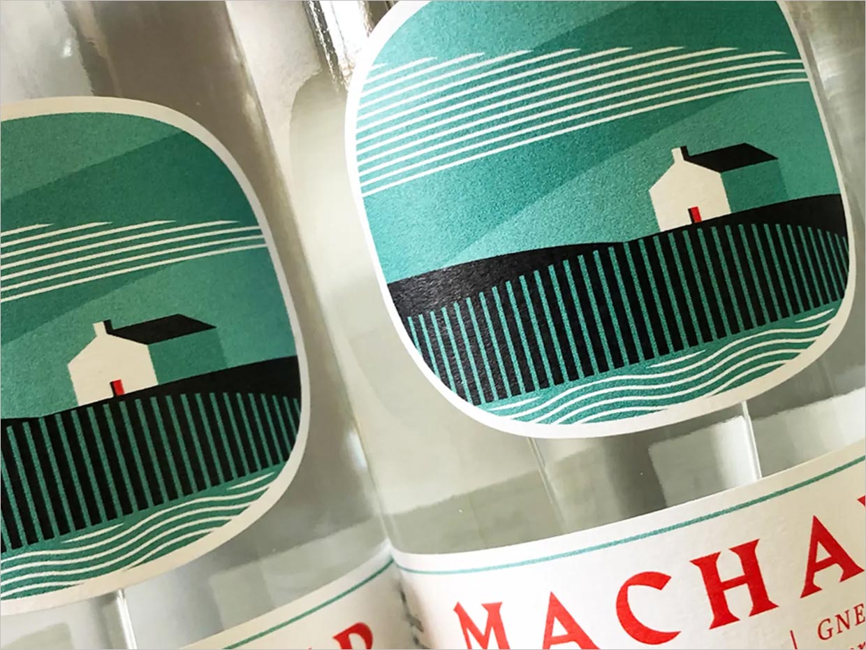 英國Machair礦泉水包裝設(shè)計之局部細(xì)節(jié)展示