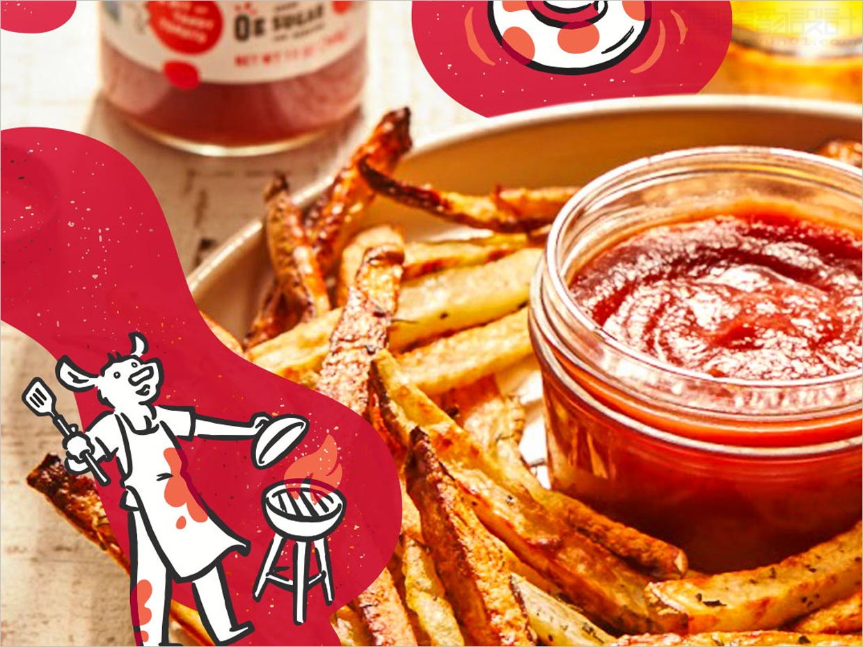 美國Halo+Cleaver醬料調(diào)味品包裝設(shè)計(jì)之實(shí)物照片