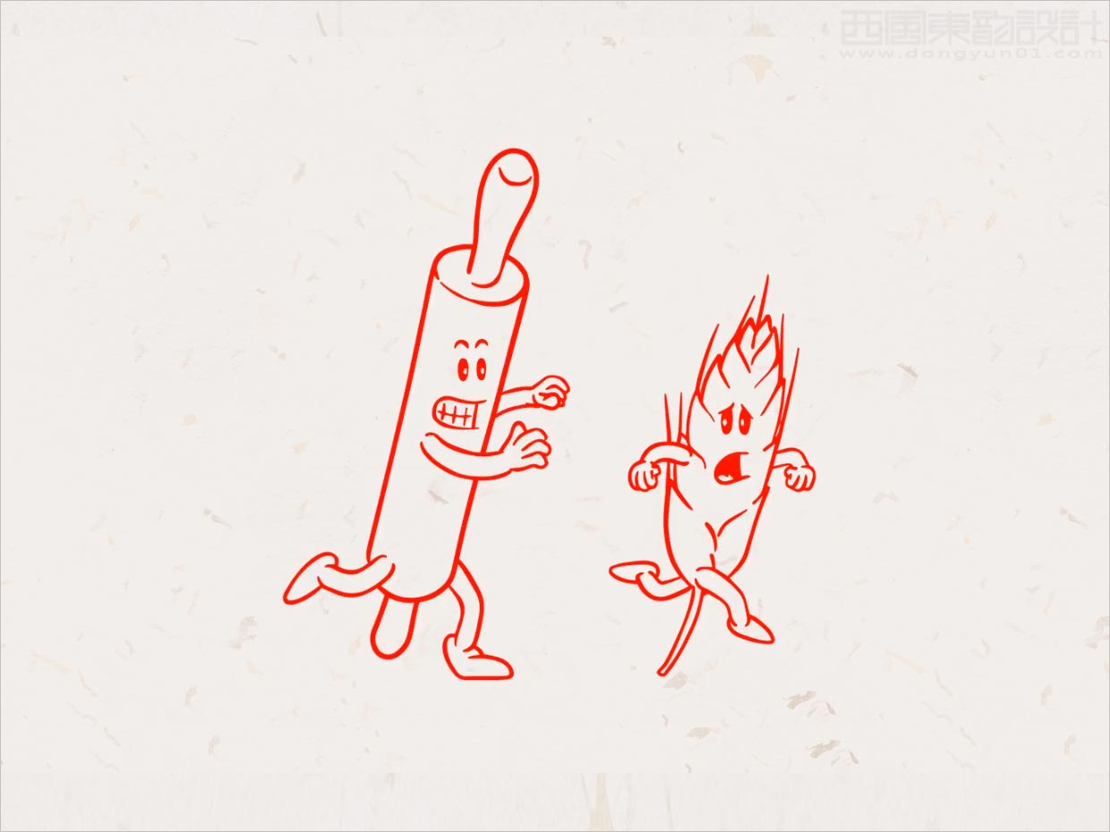 挪威Dognvill零售肉食產(chǎn)品吉祥物卡通形象設計