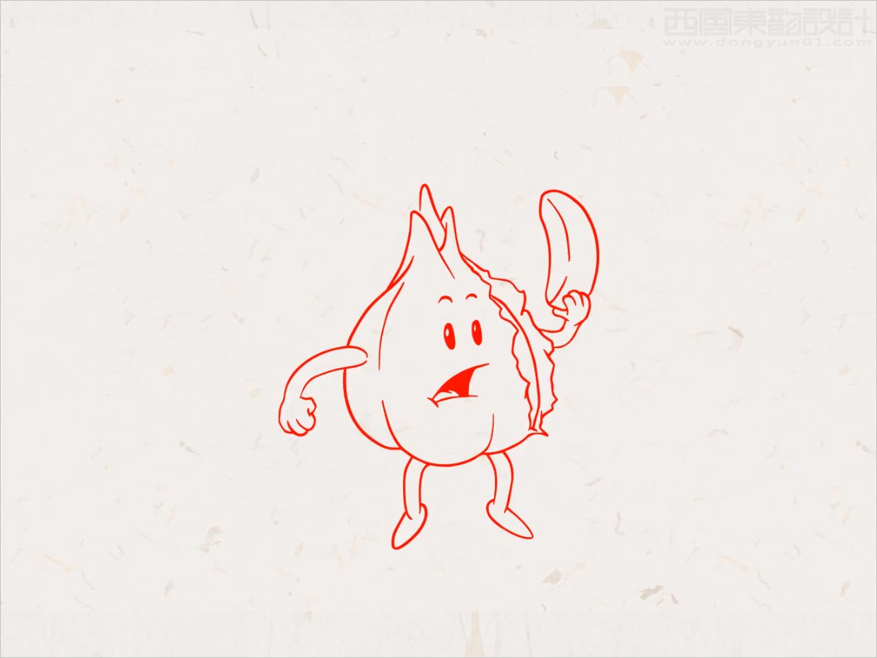 挪威Dognvill零售肉食產(chǎn)品吉祥物卡通形象設計