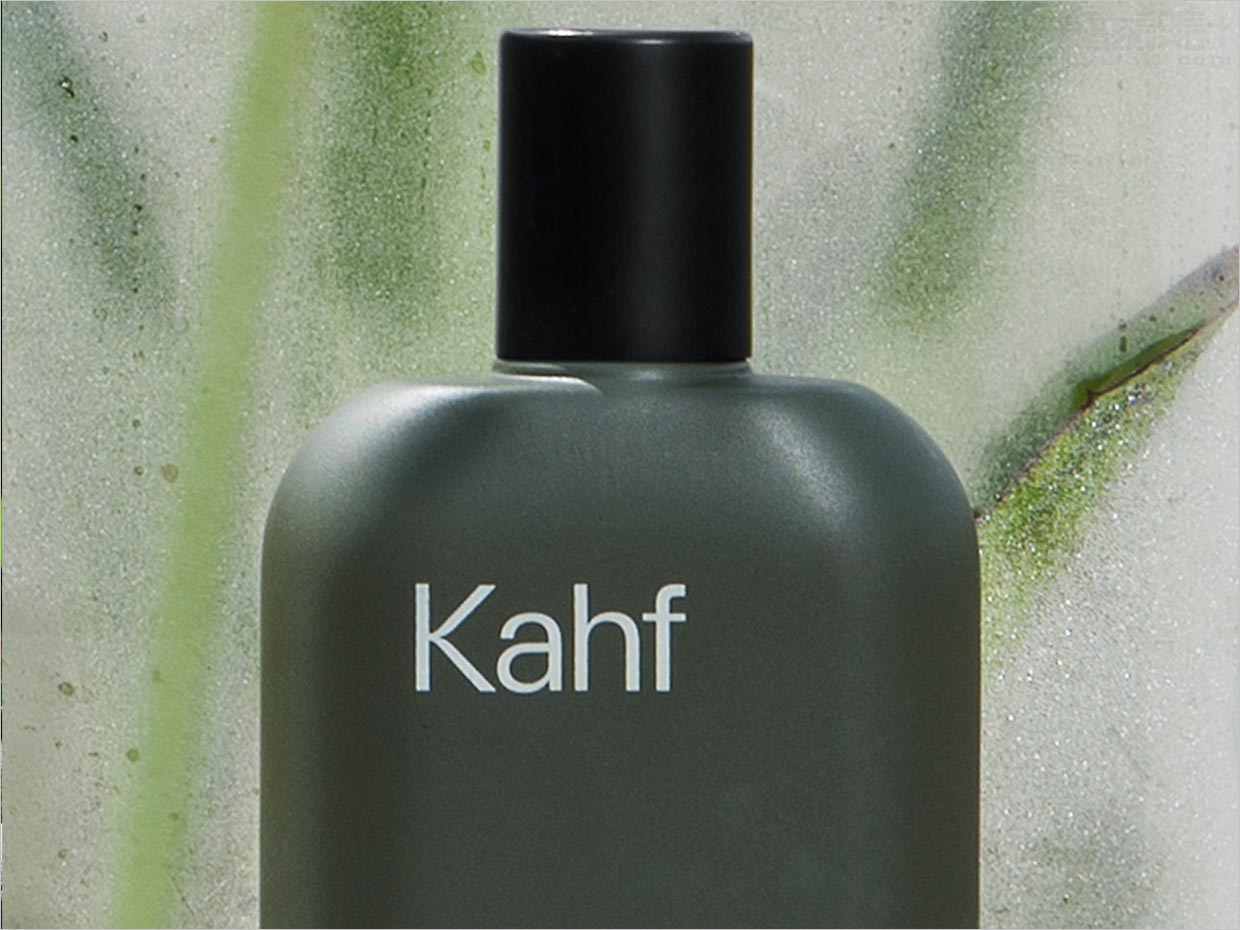 簡約的印度尼西亞Kahf男士護理化妝品包裝設(shè)計