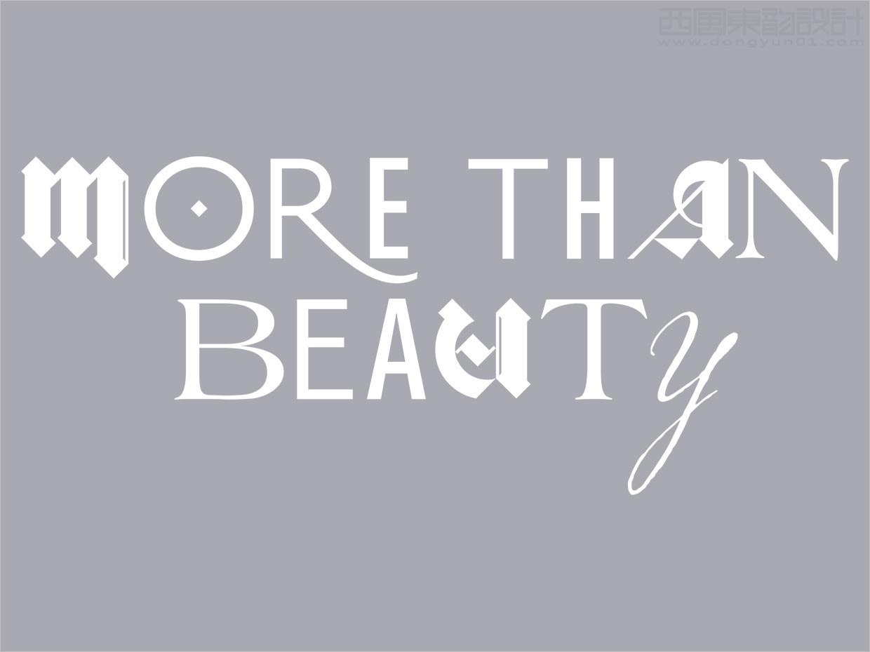 印度尼西亞MFL唇膏彩妝品牌logo字體設(shè)計(jì)